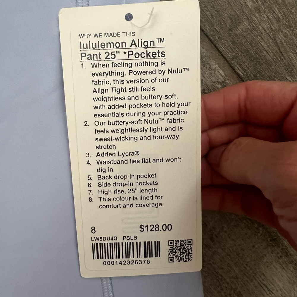 NWT Lululemon Align Pant
